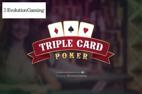 Triple Card Poker Live Casino (Evolution Gaming)